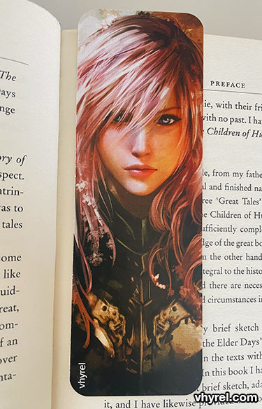 Final Fantasy XIII Lightning Bookmark