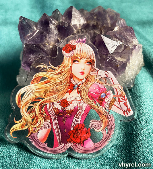 Tekken Lili Clear Acrylic Pin