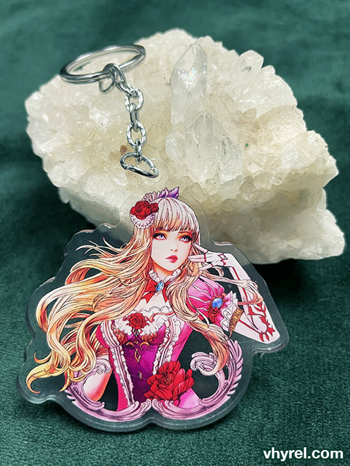 Tekken Lili Keychain Double Sided Acrylic
