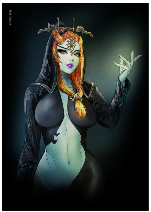 Legend of Zelda Midna Print