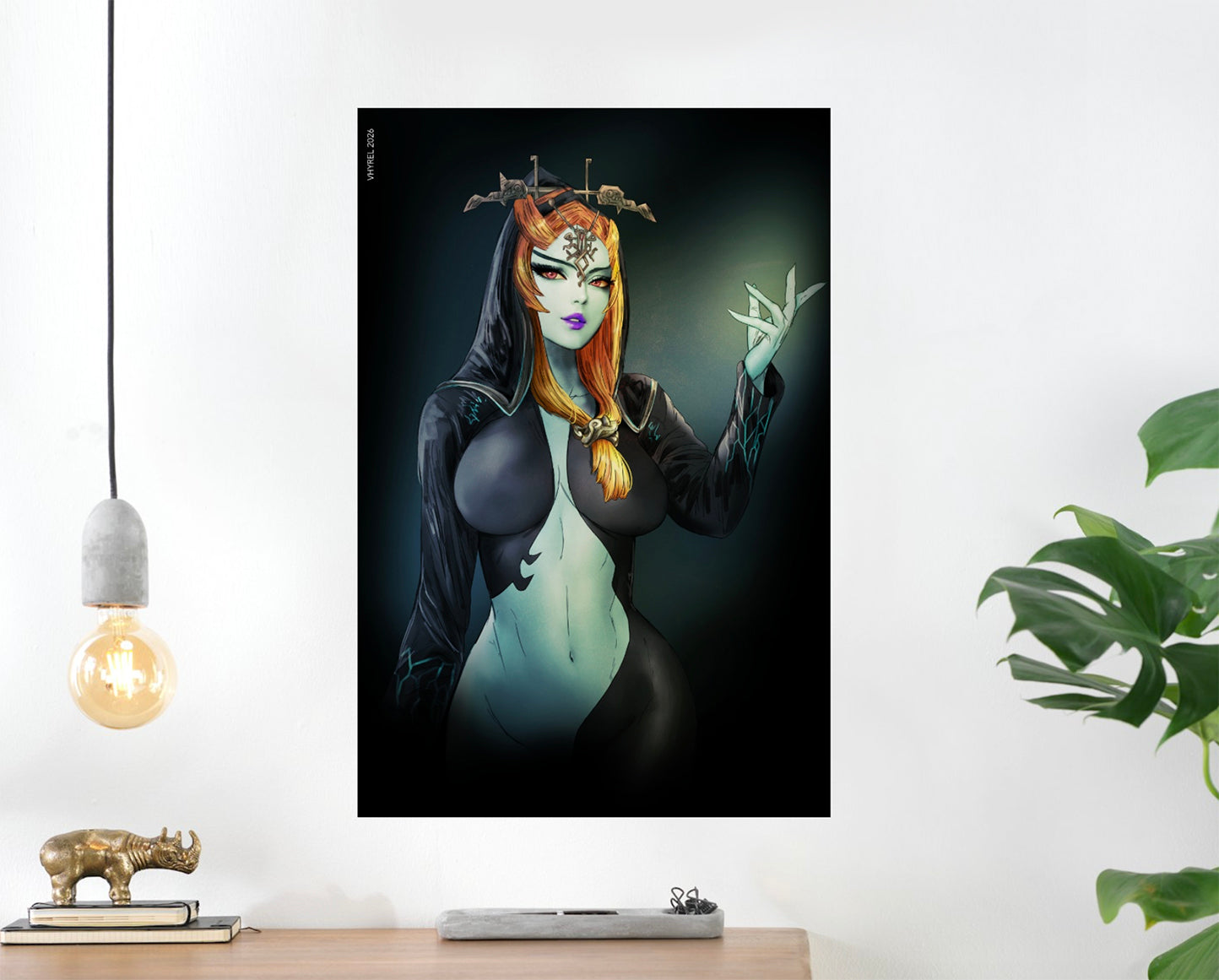 Legend of Zelda Midna Poster