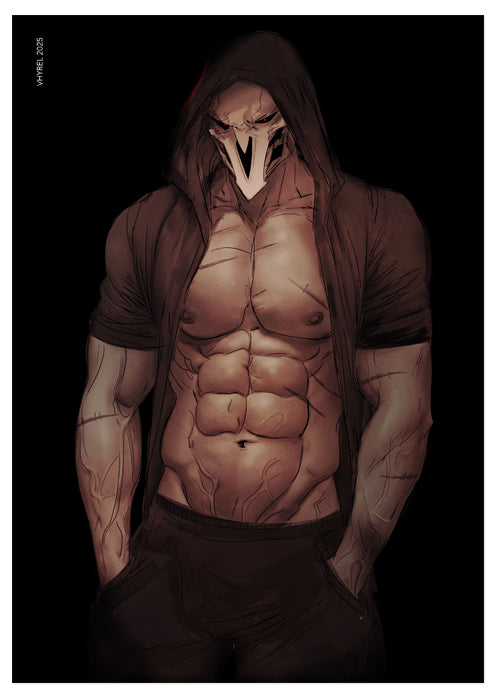 Overwatch Reaper Print OUTLET