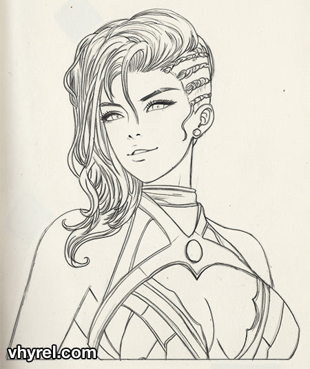 Overwatch Sombra Original Art