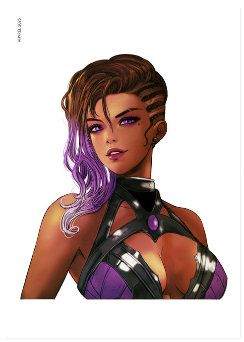 Overwatch Sombra Print OUTLET