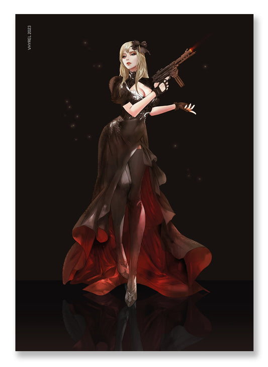 Parasite Eve Aya Brea Print OUTLET