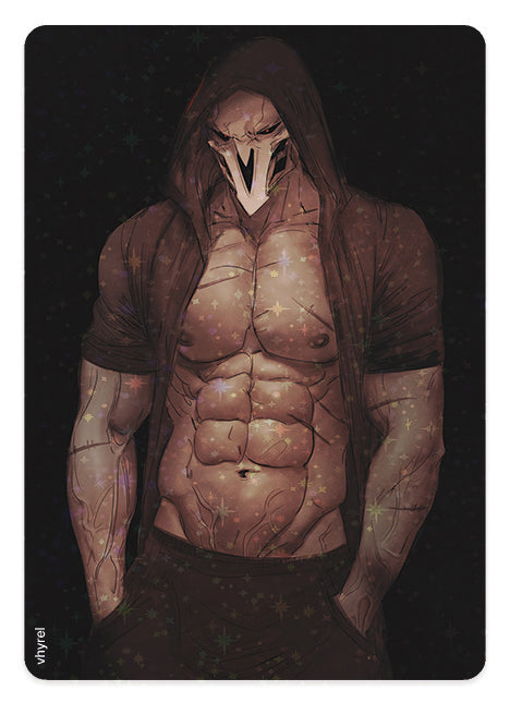 Overwatch Reaper Holographic Collectible Card