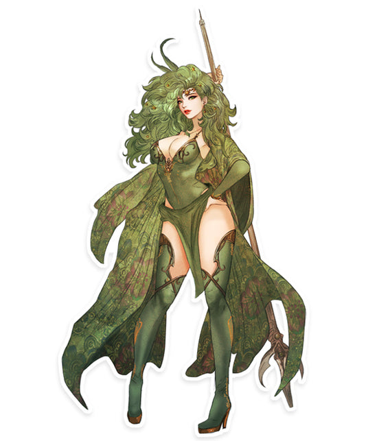 Final Fantasy IV Rydia Die Cut Sticker