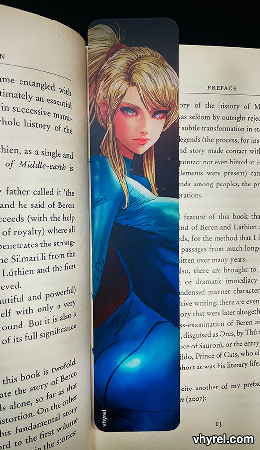 Metroid Samus Bookmark