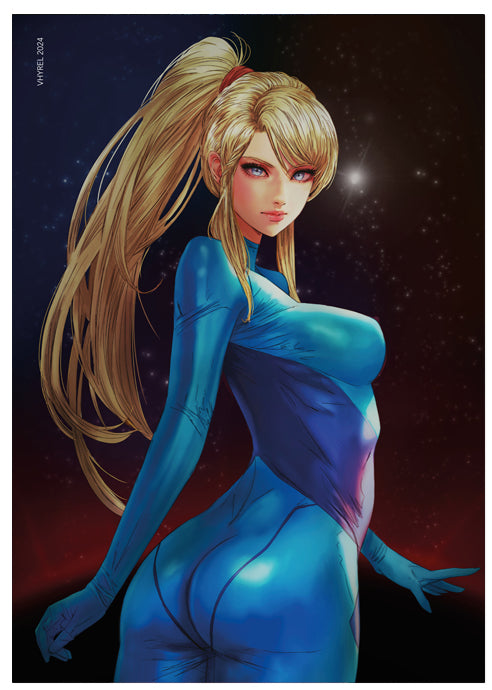 Metroid Samus Print OUTLET