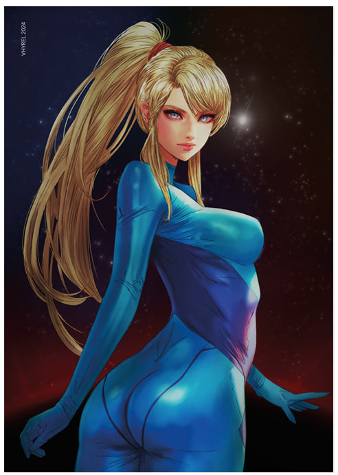 Metroid Samus Print