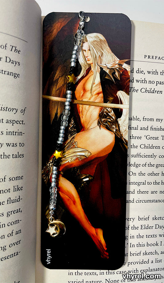 Final Fantasy VII Sephiroth Bookmark Beaded