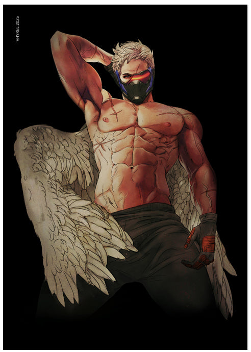 Overwatch Soldier: 76 Print