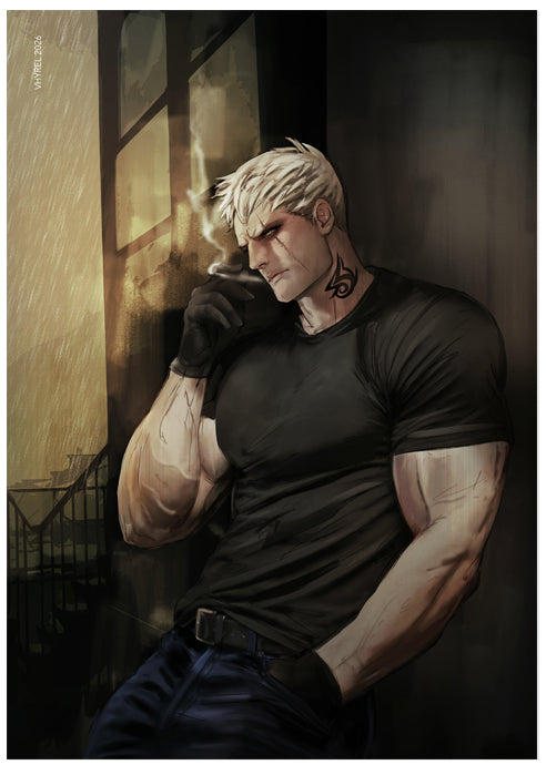 Tekken Bryan Fury Print