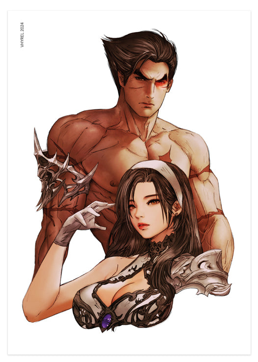 Tekken Kazuya/Jun Print