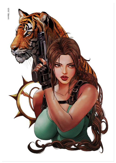 Tomb Raider Lara Croft Print OUTLET