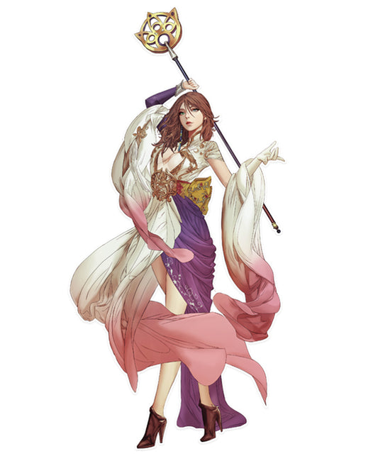 Final Fantasy X Special Yuna Die Cut Sticker