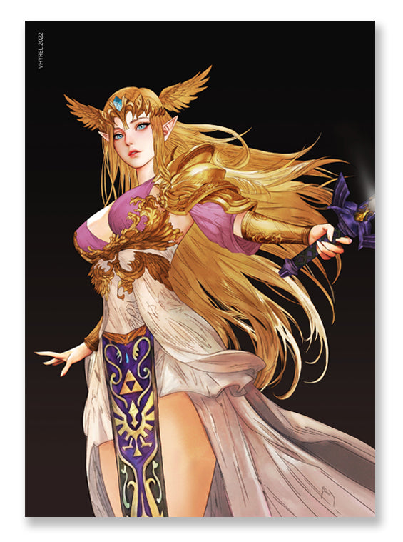 Legend of Zelda Princess Zelda Print OUTLET