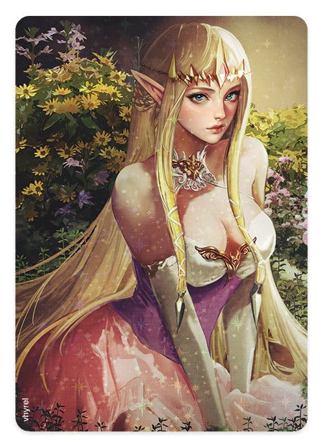 Legend of Zelda Princess Zelda Holographic Collectible Card