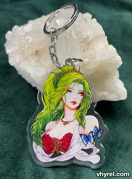 Final Fantasy VI Terra Keychain Double Sided Acrylic